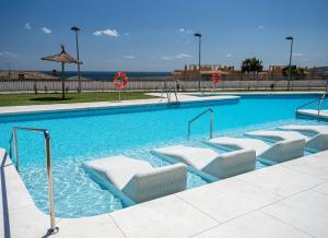 The swimming pool at or close to Magnificent penthouse with panoramics views