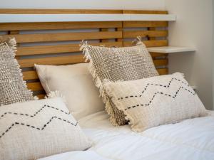 A bed or beds in a room at Magnificent penthouse with panoramics views