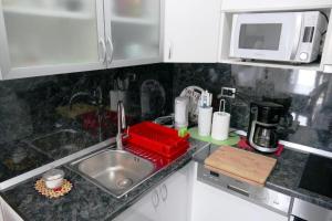 Kuchyň nebo kuchyňský kout v ubytování Villa Martinovic 2