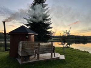 Natuurlandschap vlak bij het vakantiehuis