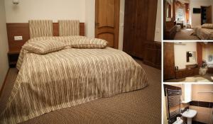 Postel nebo postele na pokoji v ubytování Central Hotel