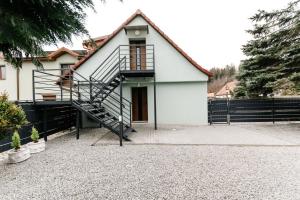 Budynek, w którym mieści się apartament