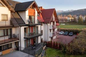 Výhľad na hory alebo výhľad na hory priamo z apartmánu