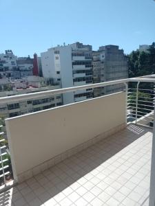 Un balcón o terraza en Relax en Palermo con gran balcón y wifi 300MB