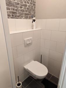 Ванна кімната в Knus appartement aan bosrand