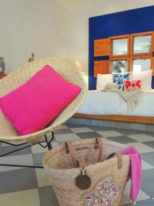 Postel nebo postele na pokoji v ubytování Casa Natalia Boutique Hotel Adults Only