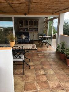 Patio nebo venkovní prostory v ubytování Varandas do Vale Furnazinhas