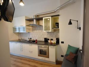 Köök või kööginurk majutusasutuses Appartamento Gorse