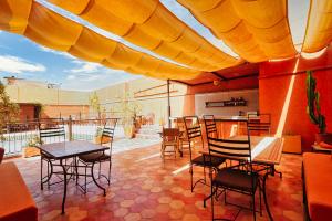 Restaurace v ubytování Riad Al Wifak