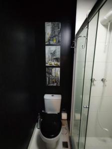 Phòng tắm tại Studio 17 Moov Brás - 100 metros Metrô +10 ảnh