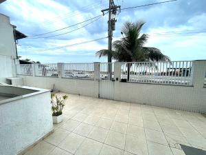 Balkón nebo terasa v ubytování Cobertura Luxo com Jacuzzi Orla Praia Grande