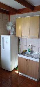 Η κουζίνα ή μικρή κουζίνα στο Apart Hotel Caldera - Room +25 φωτογραφίες