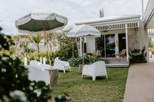 Zahrada ubytování Yeppoon Surfside Motel