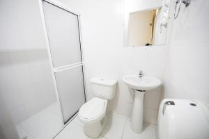 Ein Badezimmer in der Unterkunft Hotel Balcones de Bocagrande