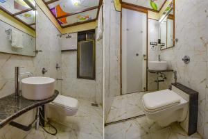 Koupelna v ubytování FabHotel SR Wakad - Nr Mall of Millenium