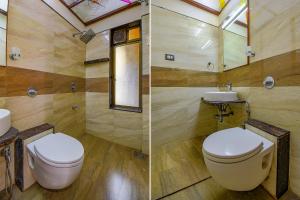 Koupelna v ubytování FabHotel SR Wakad - Nr Mall of Millenium