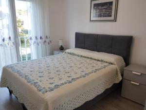 Postel nebo postele na pokoji v ubytování Apartment in Rovinj with Terrace, Air condition, WIFI, Washing machine (4686-2)