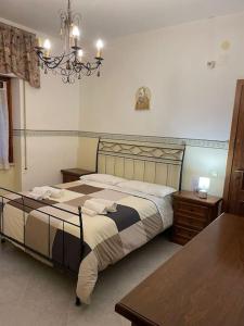 A bed or beds in a room at [Casa sul mare]+Posto auto+Giardino+WiFi