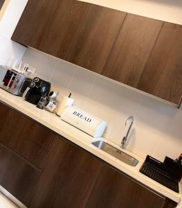 Dapur atau dapur kecil di SINA TROIKA RESIDENCE KOTA BHARU 2BR WiFi NETFLIX POOL