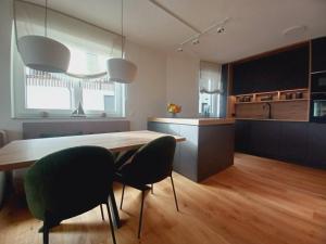 Kuchyň nebo kuchyňský kout v ubytování Apartment Deluxe Ossiacher See - Gerlitzen