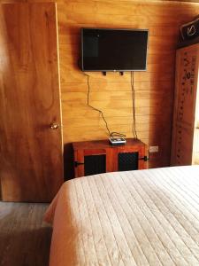 TV a/nebo společenská místnost v ubytování On Planet