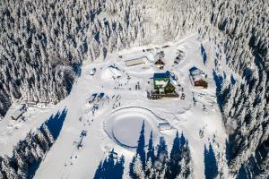 Horský hotel Paprsek v zime