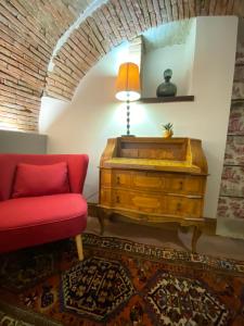 Posezení v ubytování B & B Beata Colomba
