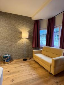 Posezení v ubytování Hotel Goldener Löwe