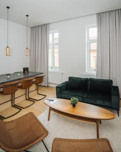 Posezení v ubytování Luxury wellness apartment SHA