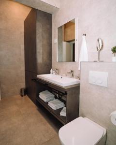 Koupelna v ubytování Luxury wellness apartment SHA