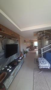 Μια τηλεόραση ή/και κέντρο ψυχαγωγίας στο Casa nos ingleses