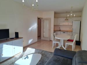 Kuchyň nebo kuchyňský kout v ubytování Delta apartment City kvart + 7 fotografií