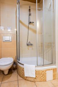 Koupelna v ubytování Hotel Marysin Dwór