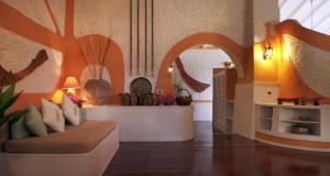 Posezení v ubytování Nika Island Resort & Spa, Maldives