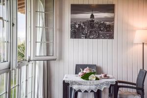 Posezení v ubytování Hotel Los Caspios