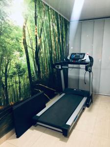Fitness centrum a/nebo fitness zařízení v ubytování Hotel San Antonio Guarne