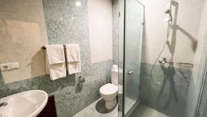Vannituba majutusasutuses Olympavan Hotel