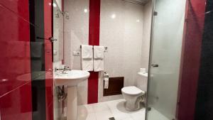 Vannituba majutusasutuses Olympavan Hotel