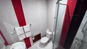 Vannituba majutusasutuses Olympavan Hotel