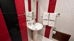 Vannituba majutusasutuses Olympavan Hotel