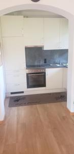 Kuchyň nebo kuchyňský kout v ubytování Apartment Turala