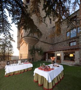 A garden outside Parador de Benavente