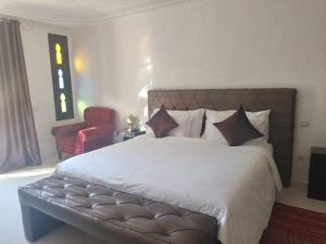 Riad le Jasmin客房内的一张或多张床位
