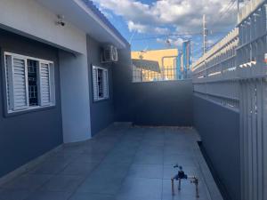 Balkón alebo terasa v ubytovaní Sua Casa Em Maringá!