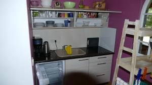 Kuchnia lub aneks kuchenny w obiekcie Agroturystyka Camping