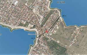 mapa przybliżonego miejsca ataku na miasto w obiekcie Apartment House Virić w mieście Vir