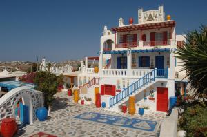 Bazén v ubytování Sun of Mykonos Studios nebo v jeho okolí