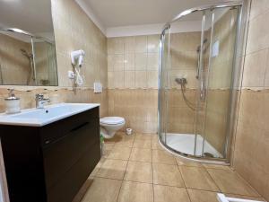 Kúpeľňa v ubytovaní Horský hotel Paprsek