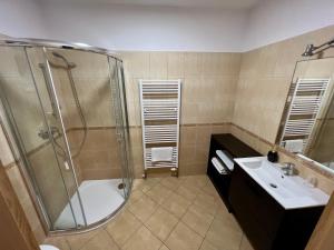 Kúpeľňa v ubytovaní Horský hotel Paprsek