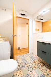 Koupelna v ubytování Apartamento en Plaza SEDASSOS Centro Historico
